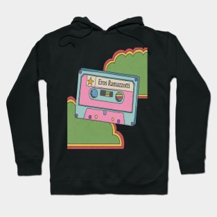 vintage cassette tape Eros Ramazzoti Hoodie